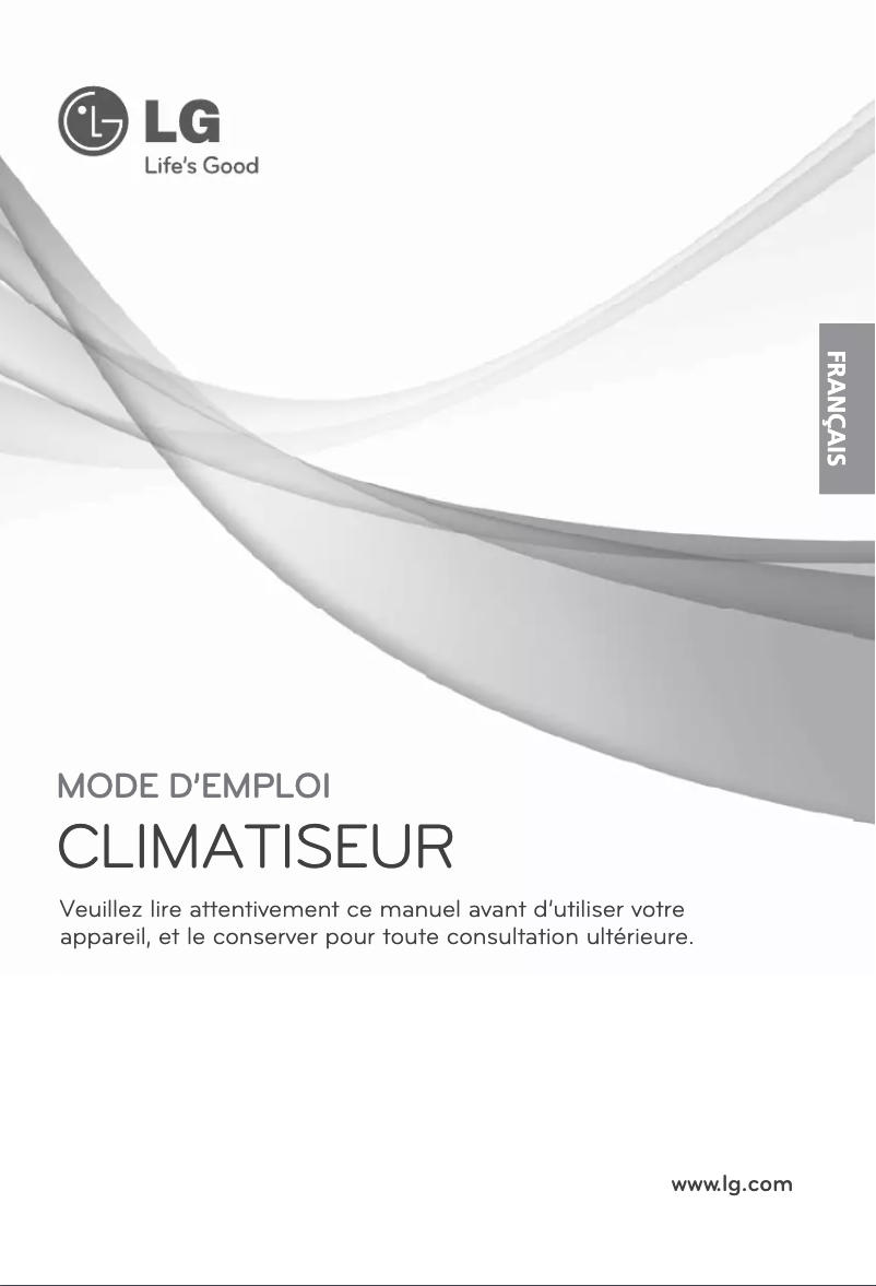 Page 1 de la notice Manuel utilisateur LG LS-C186VBL1