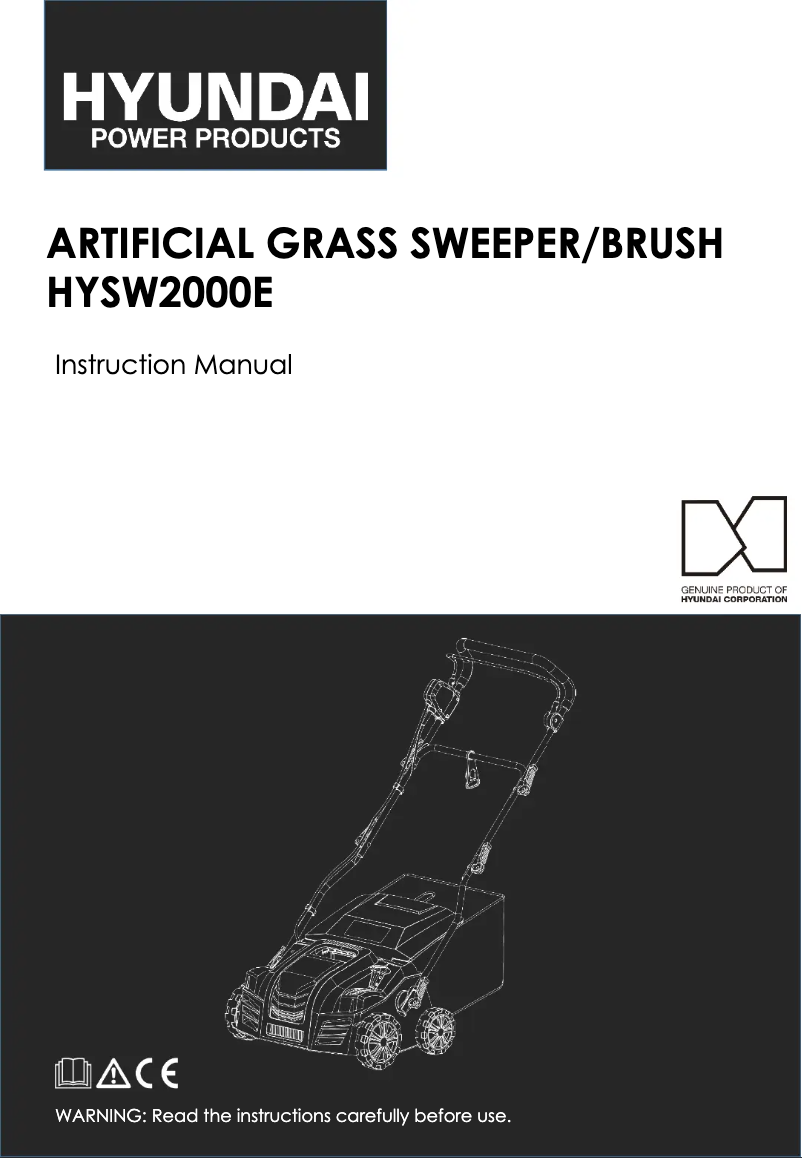 Page n°1 - Manuel utilisateur Hyundai HYSW2000E
