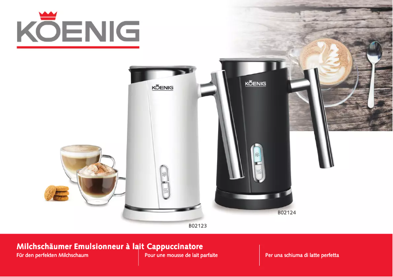 Page n°1 - Manuel utilisateur Koenig B02123