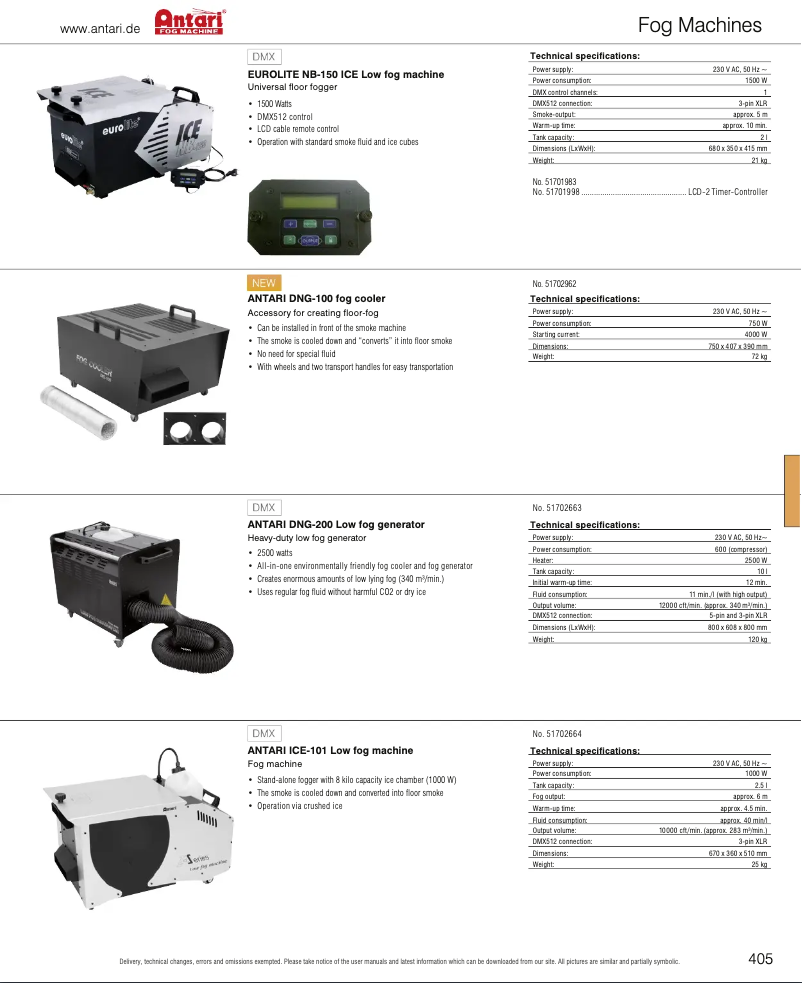Image de la première page du manuel de l'appareil ICE-101