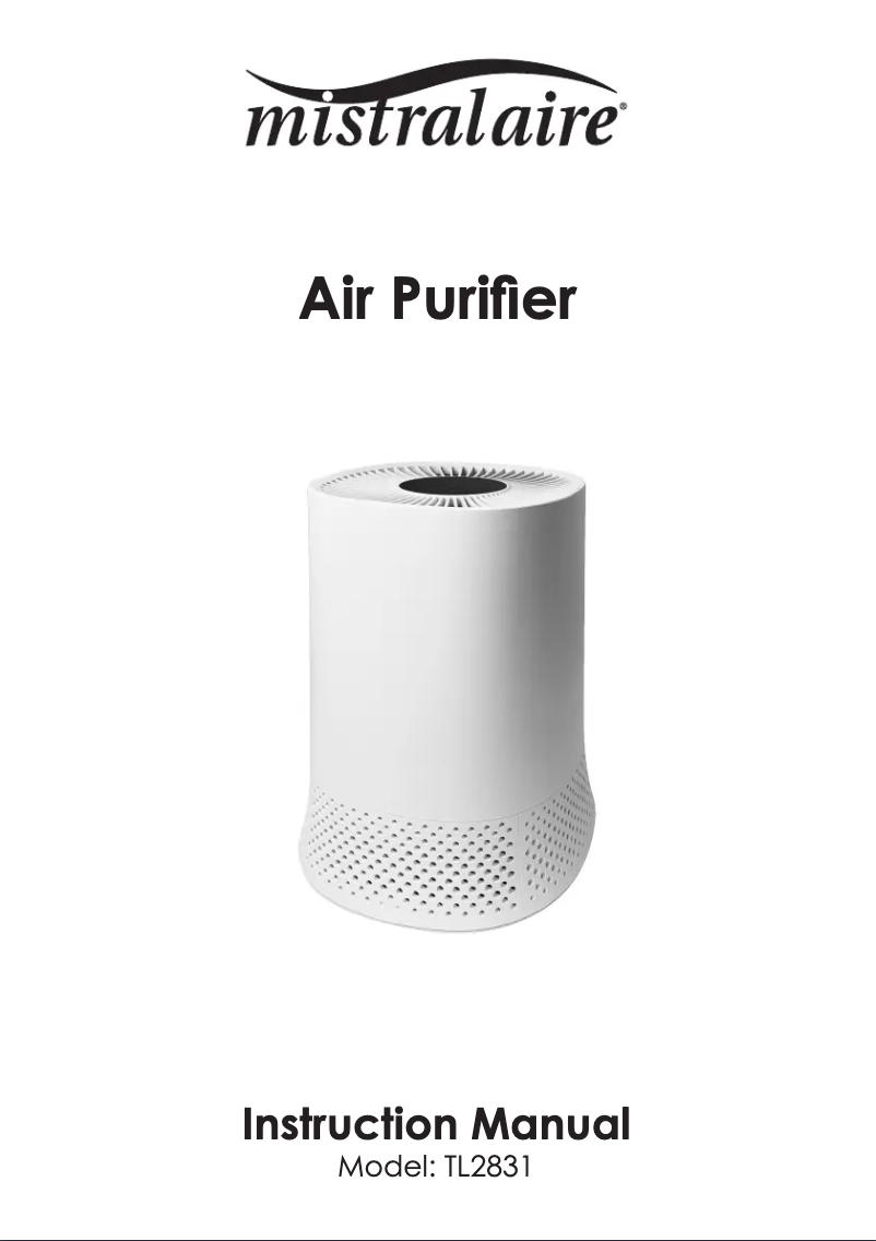 Página 1 del manual Manual de usuario Mistral TL2831