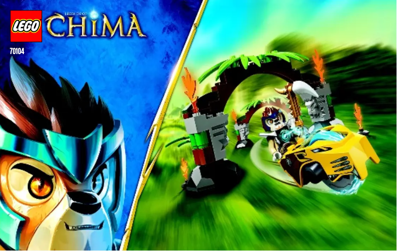 Image de la première page du manuel de l'appareil Jungle Gates