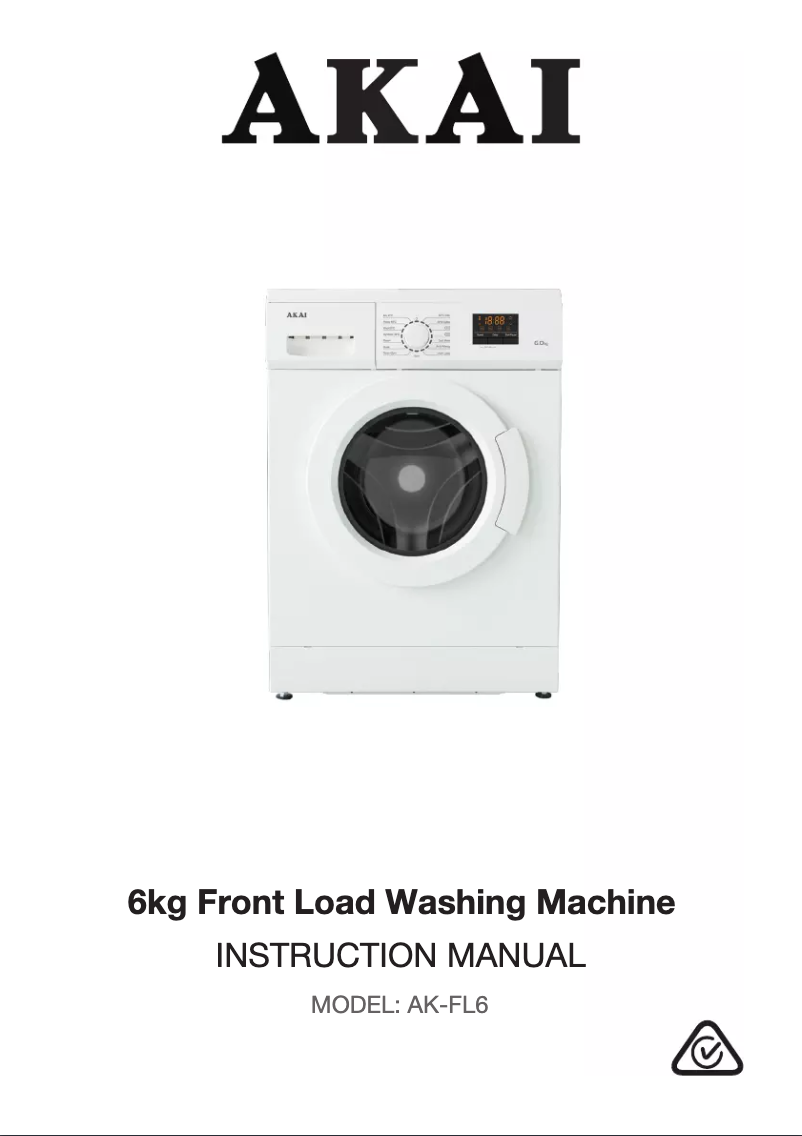 Página 1 del manual Manual de usuario AKAI AK-FL6