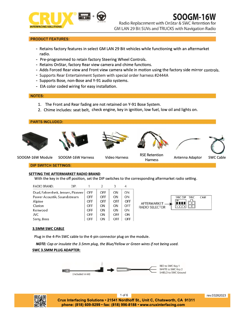 Image de la première page du manuel de l'appareil SOOGM-16W