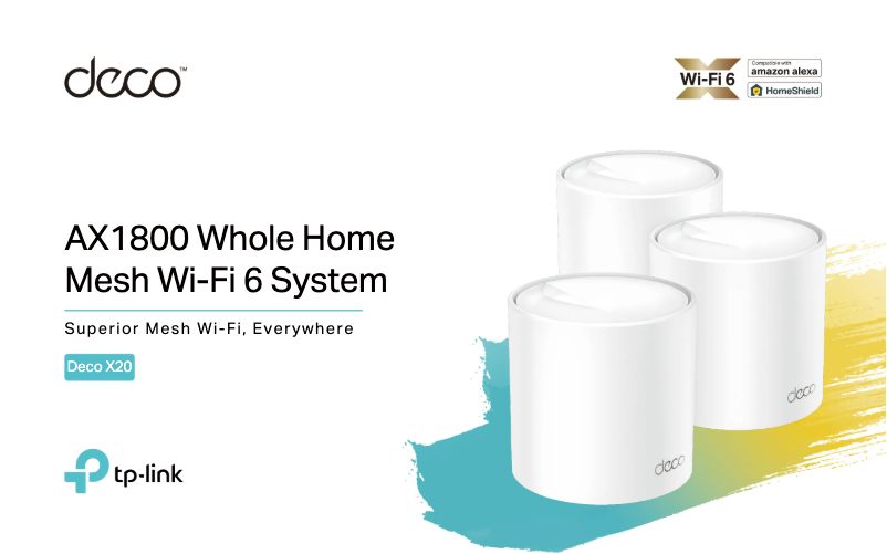 Image de la première page du manuel de l'appareil Deco X20