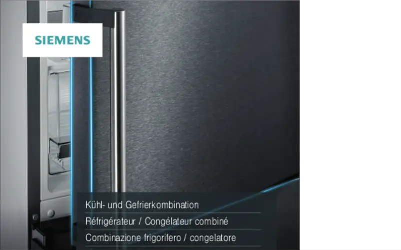 Image de la première page du manuel de l'appareil KG39NXWEB