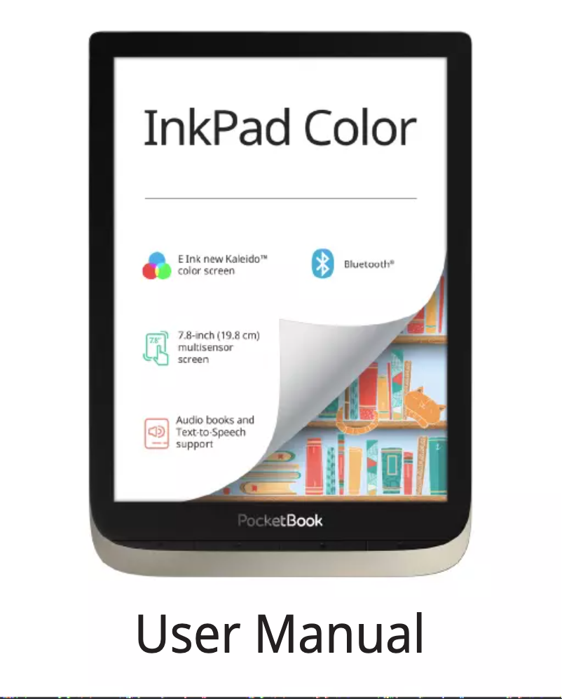 Image de la première page du manuel de l'appareil InkPad Color