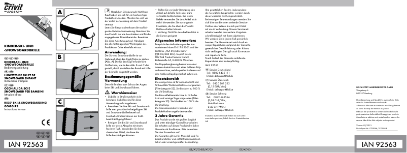 Image de la première page du manuel de l'appareil IAN 92563