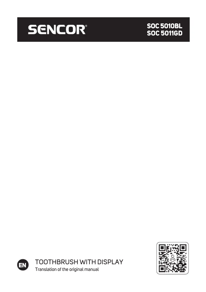 Page n°1 - Manuel utilisateur Sencor SOC 5011GD
