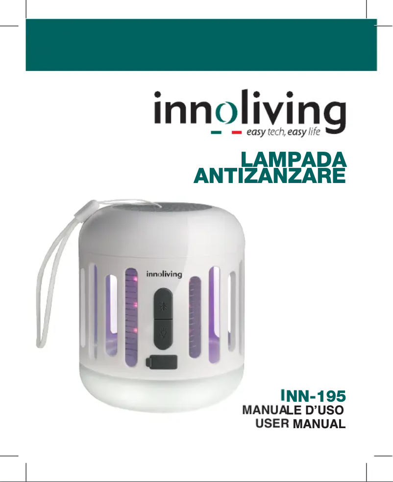Page n°1 - Manuel utilisateur Innoliving INN-195