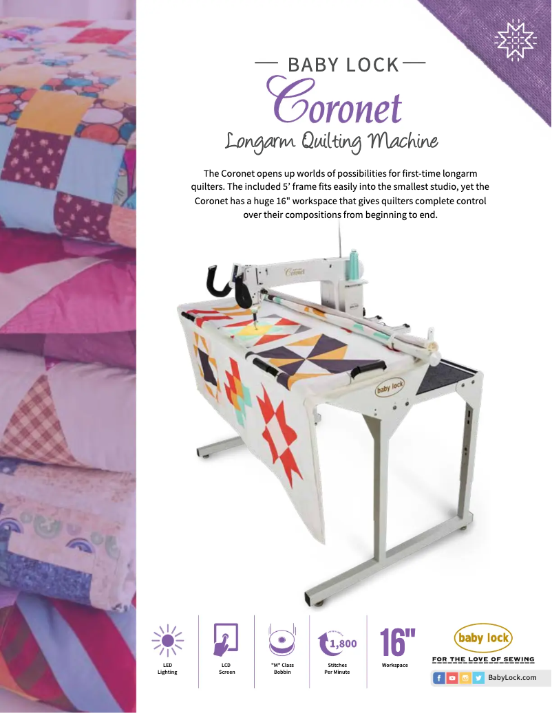 Image de la première page du manuel de l'appareil Coronet