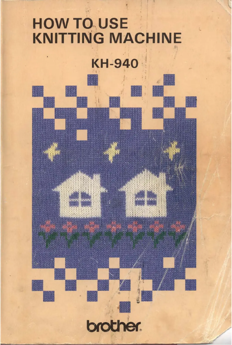 Page n°1 - Manuel utilisateur Brother KH 940