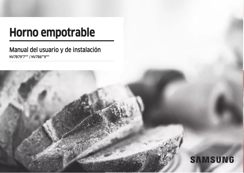 Page 1 de la notice Manuel utilisateur Samsung NV7B7997AAN