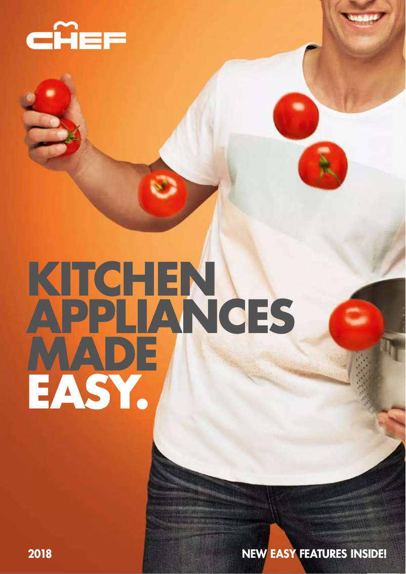 Página 1 del manual Folleto Chef CHG956WB