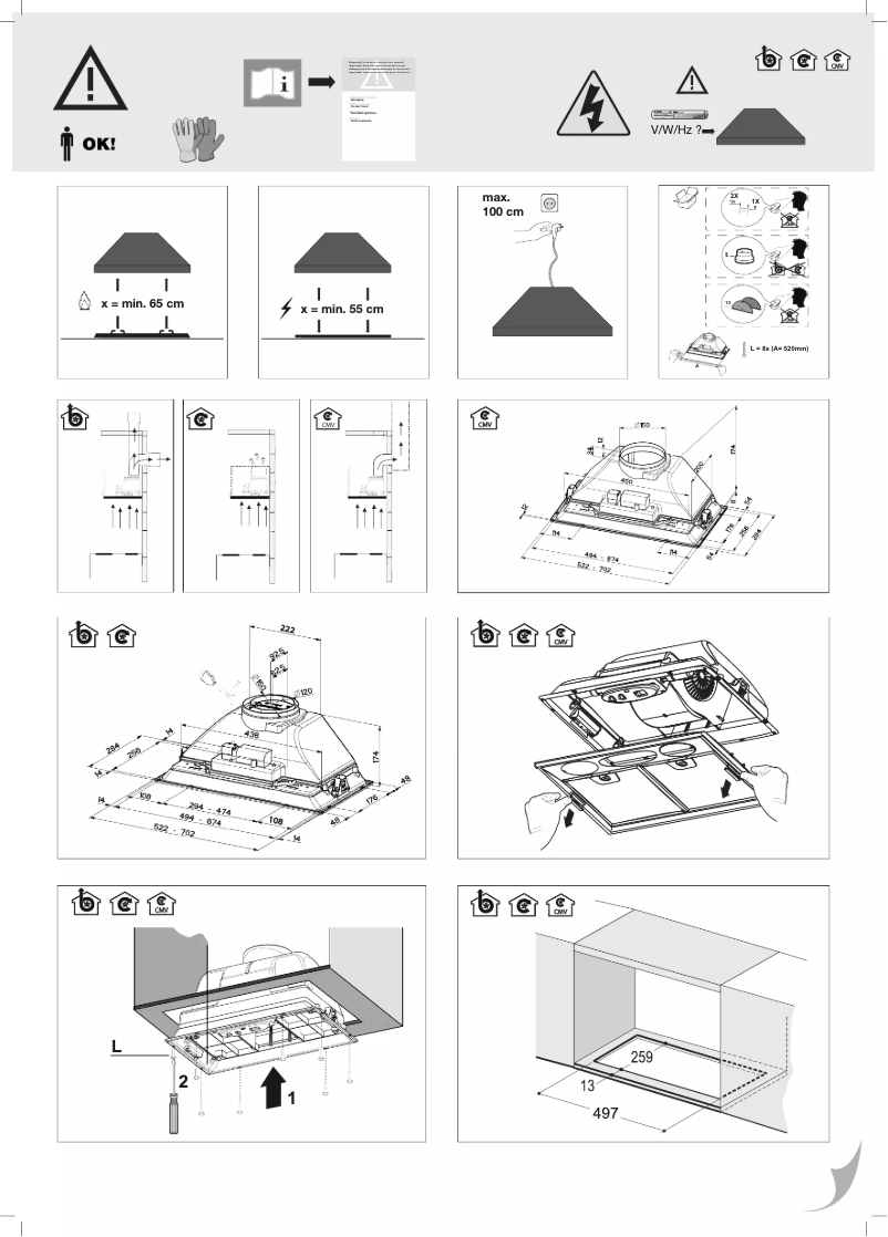 Page n°1 - Guide d'installation Etna AI152WIT