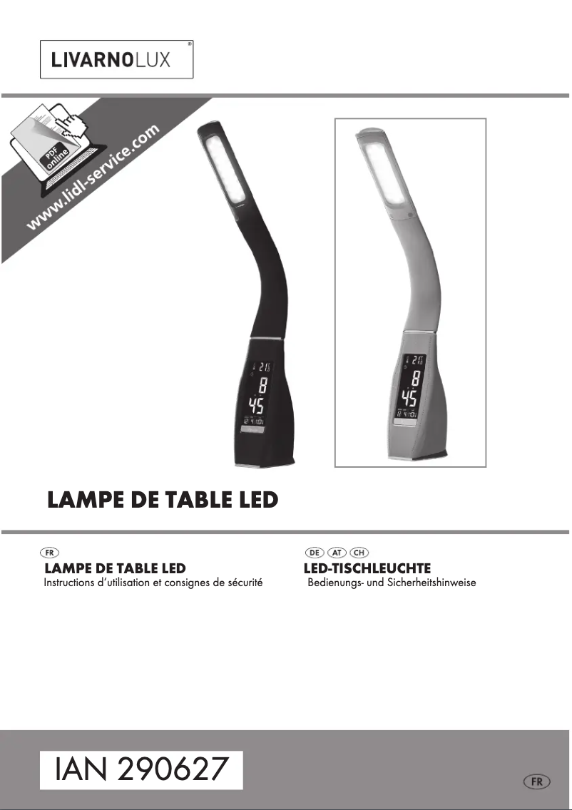 Image de la première page du manuel de l'appareil IAN 290627