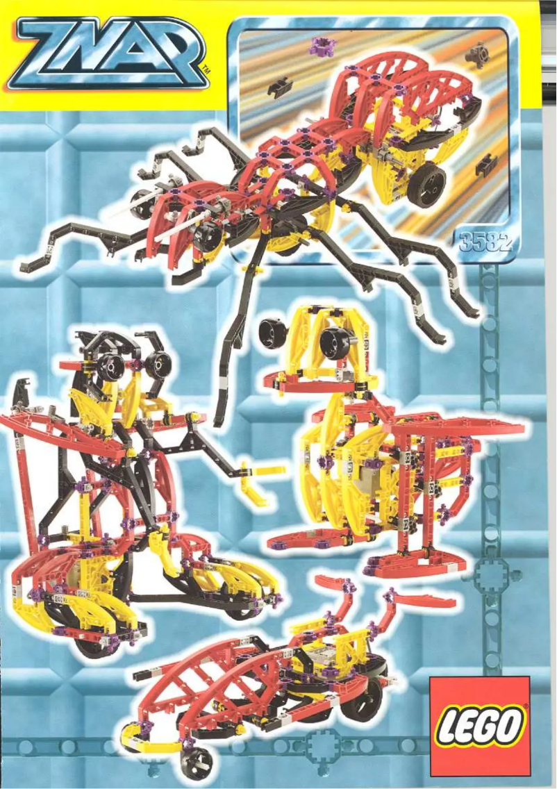 Image de la première page du manuel de l'appareil Znap 3582