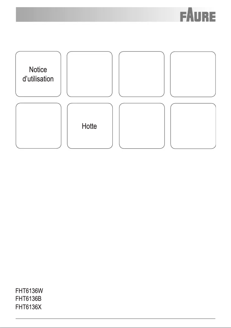 Page n°1 - Manuel utilisateur Faure FHT6136B