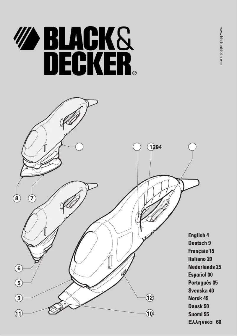 Image de la première page du manuel de l'appareil MT3000K