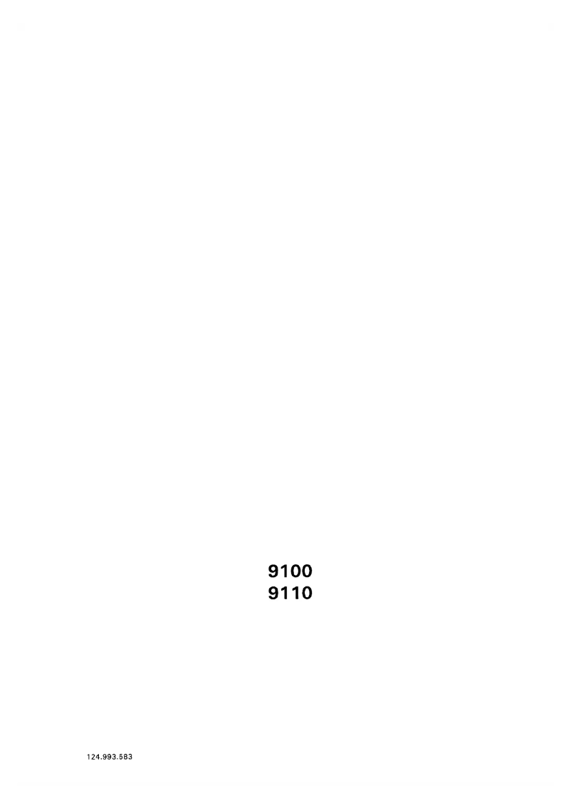 Image de la première page du manuel de l'appareil Lavita 9100