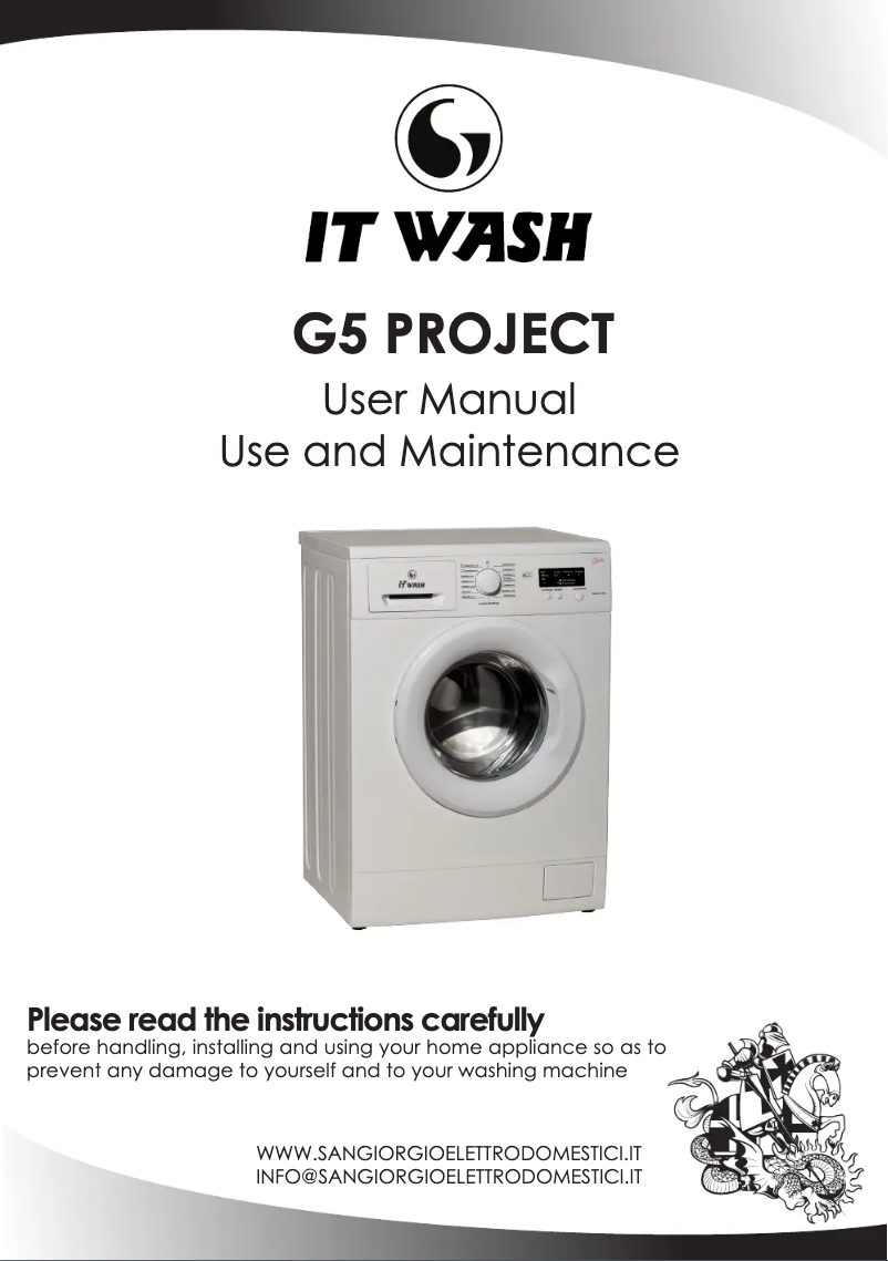 Page 1 de la notice Manuel utilisateur SanGiorgio SG812