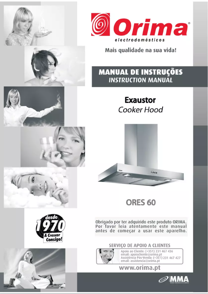 Page n°1 - Manuel utilisateur Orima ORES 60