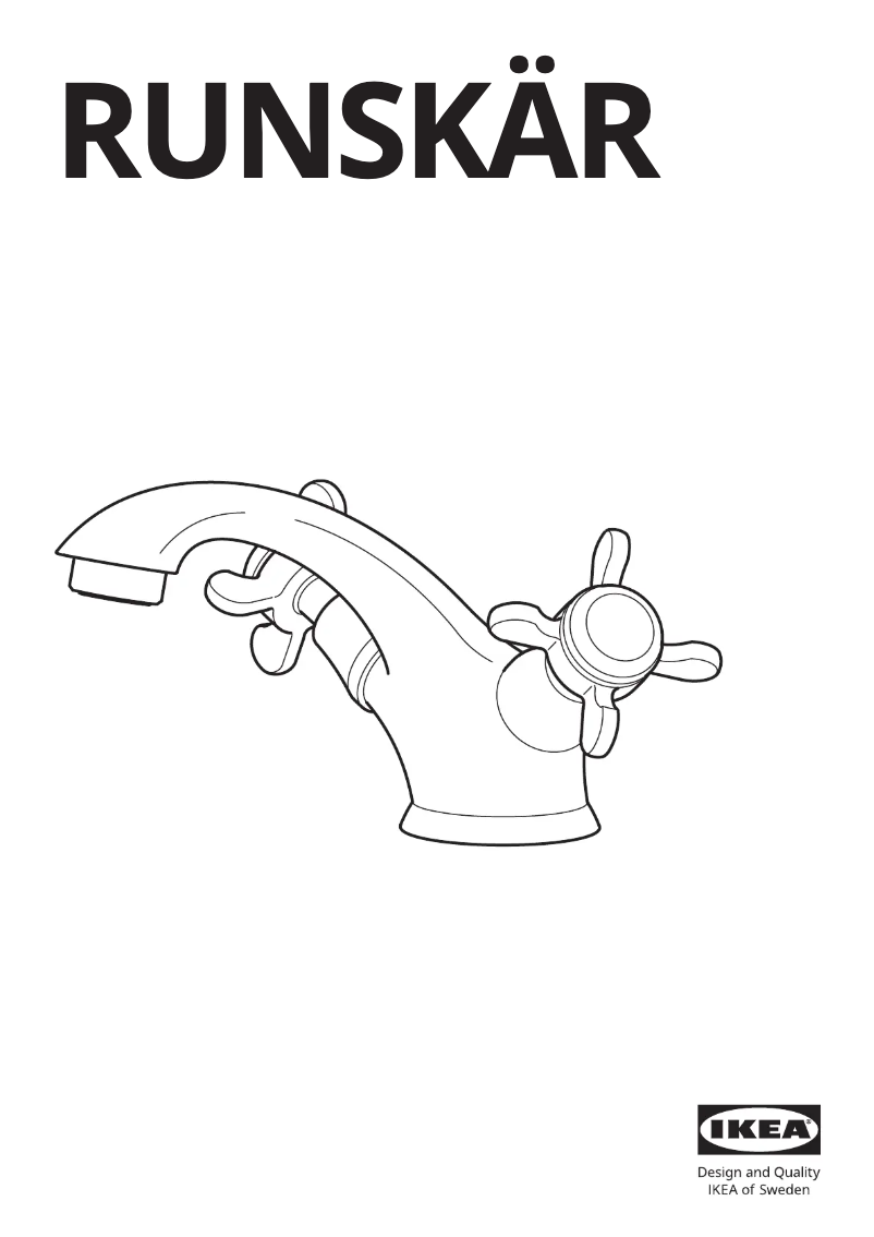 Image de la première page du manuel de l'appareil RUNSKÄR 505.331.47