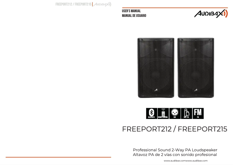 Page n°1 - Manuel utilisateur Audibax Freeport 212