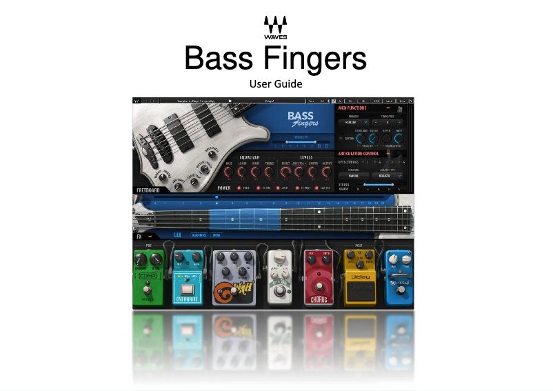 Image de la première page du manuel de l'appareil Bass Fingers