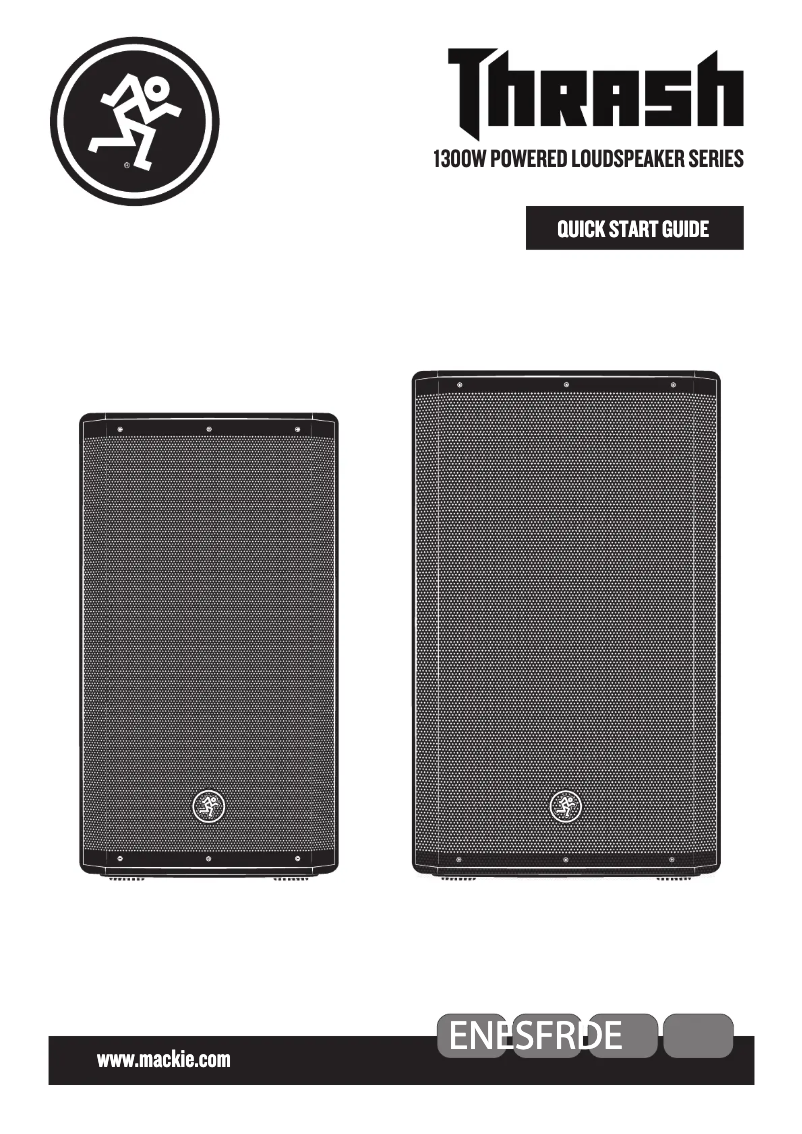 Image de la première page du manuel de l'appareil Thrash 215