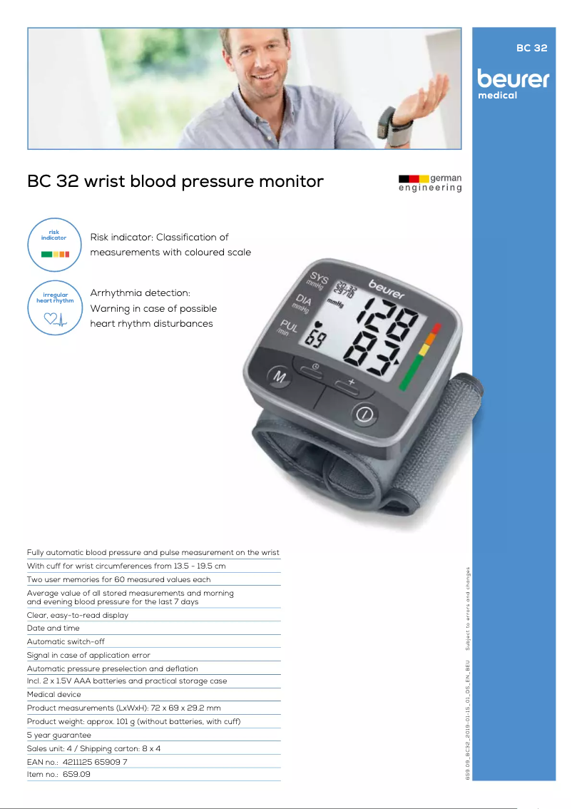 Image de la première page du manuel de l'appareil BC 32