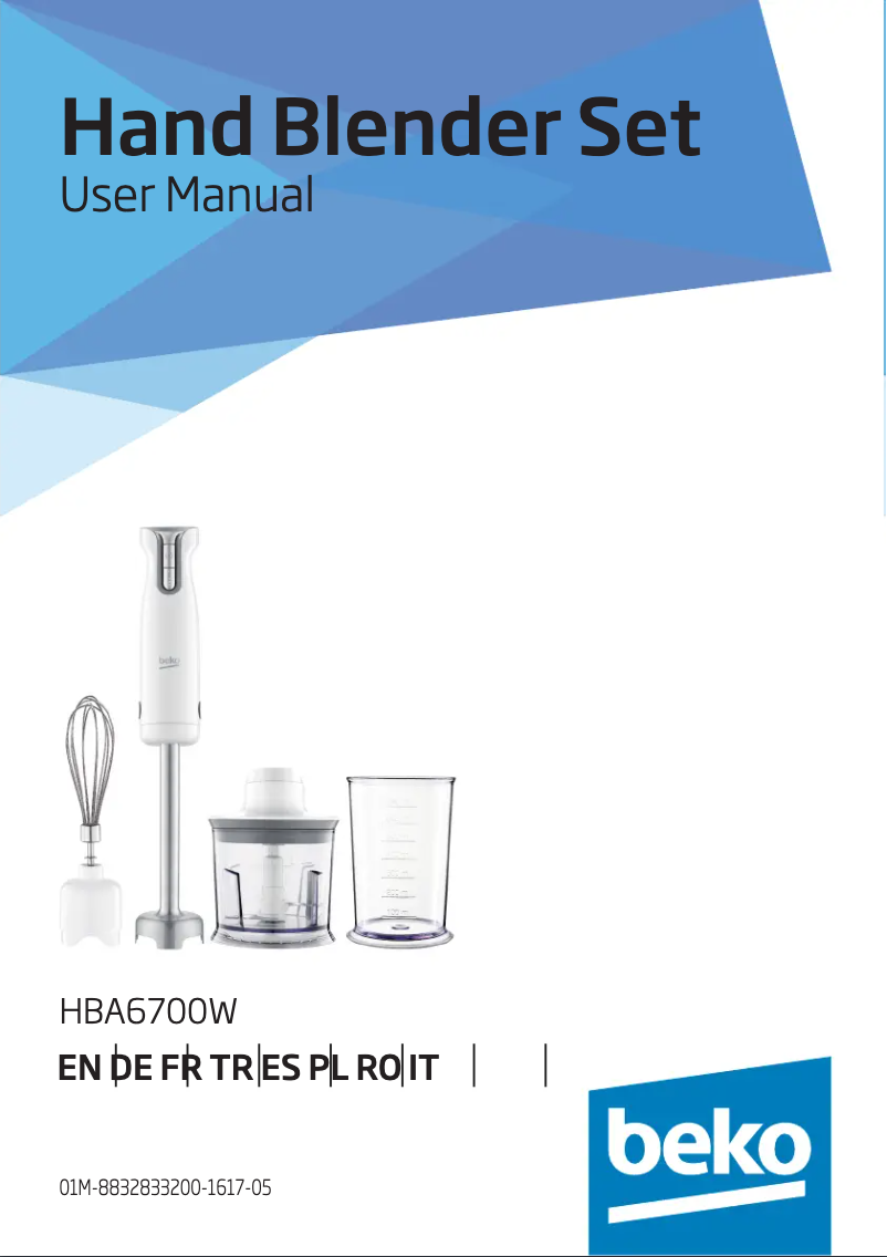 Page n°1 - Manuel utilisateur Beko HBA6700W