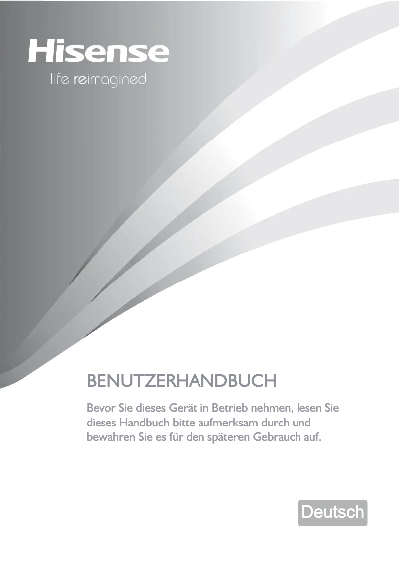 Página 1 del manual Manual de usuario Hisense RS-34WC4SBA/CLA1