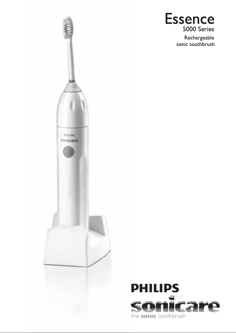 Página 1 del manual Manual de usuario Philips Sonicare Essence 5600 HX5610