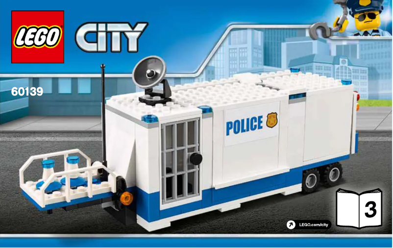 Image de la première page du manuel de l'appareil City 60139