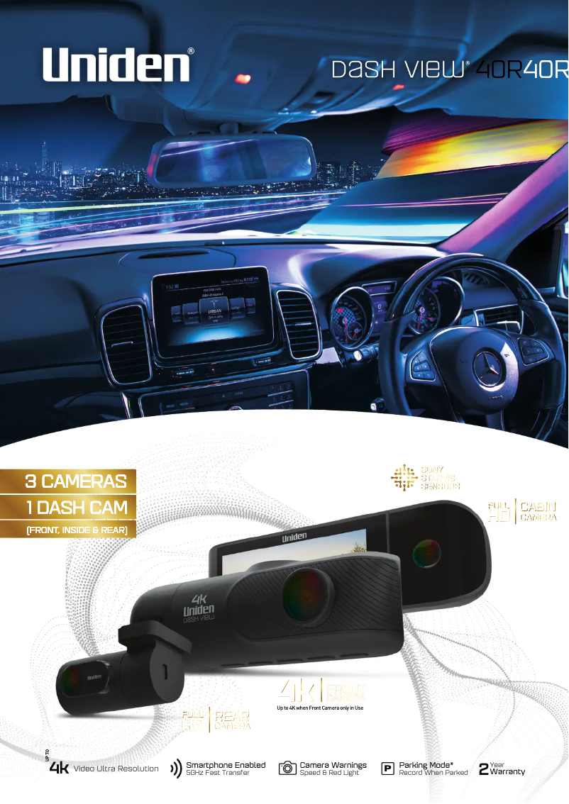 Image de la première page du manuel de l'appareil Dash View 40R