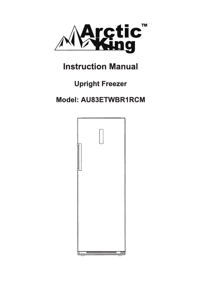 Page 1 de la notice Manuel utilisateur Midea AU83ETWBR1RCM