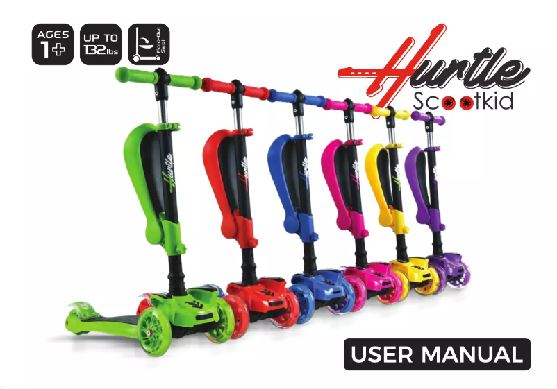 Page n°1 - Manuel utilisateur Hurtle ScootKid 3 HURLEX