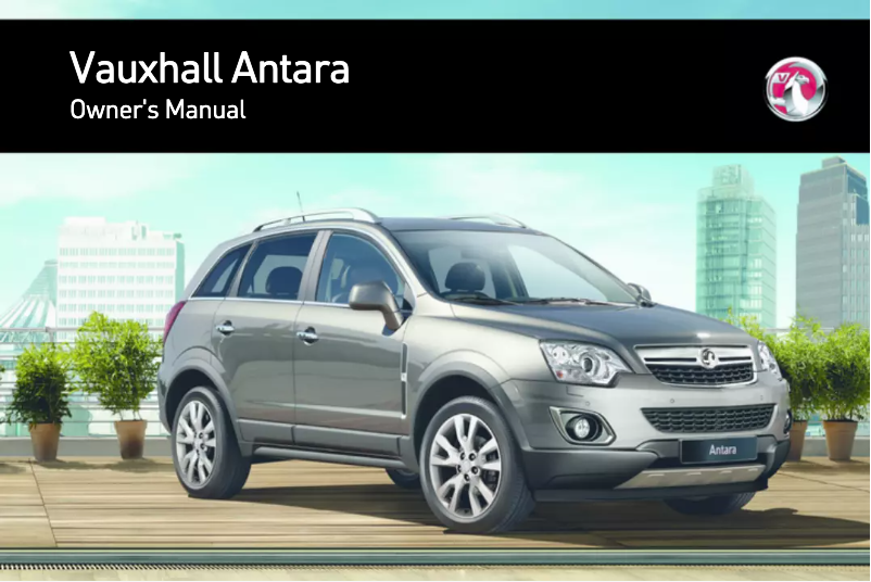 Página 1 del manual Manual de usuario Vauxhall Antara (2016)