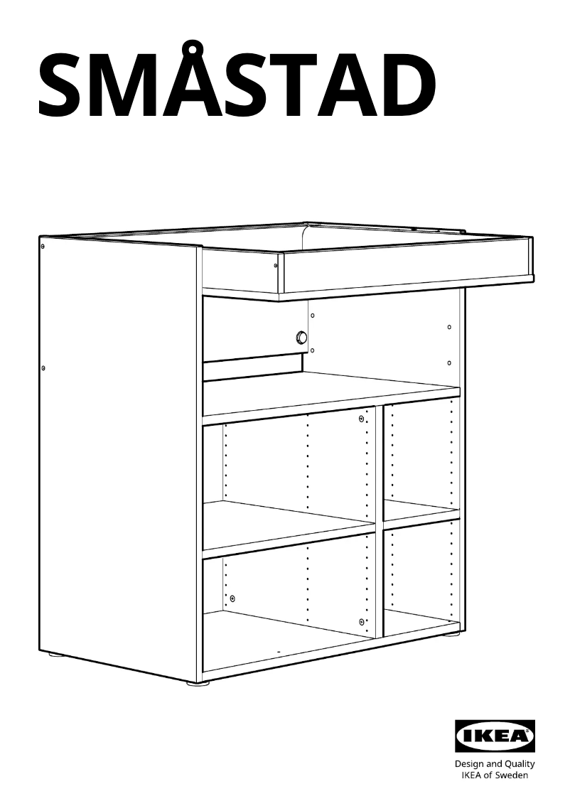 Image de la première page du manuel de l'appareil SMÅSTAD 004.629.63