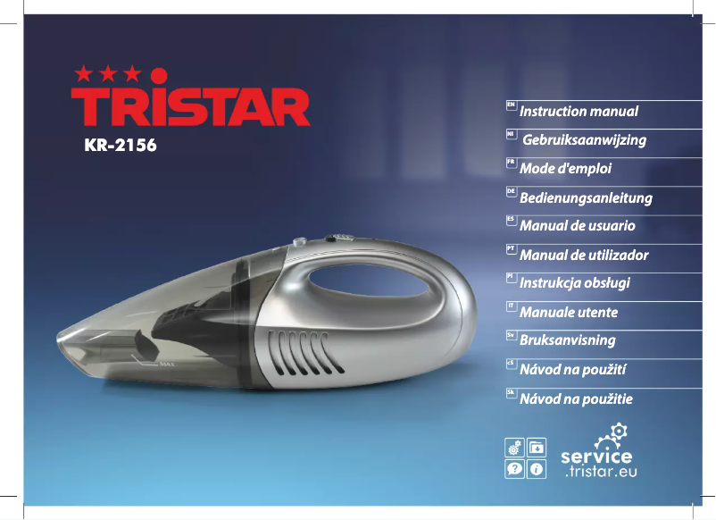 Page 1 de la notice Manuel utilisateur TriStar KR-2156