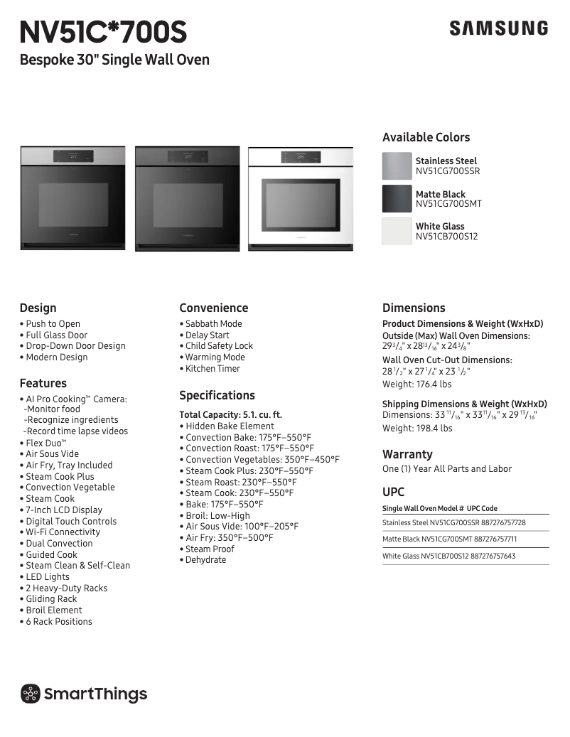 Image de la première page du manuel de l'appareil NV51CB700S12