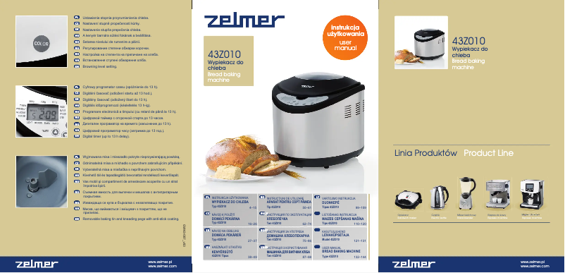 Page n°1 - Manuel utilisateur Zelmer 43Z010