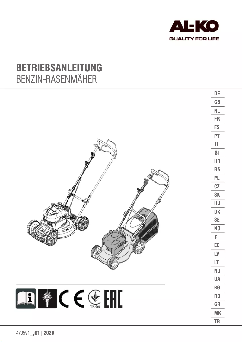 Image de la première page du manuel de l'appareil 520 SP-B