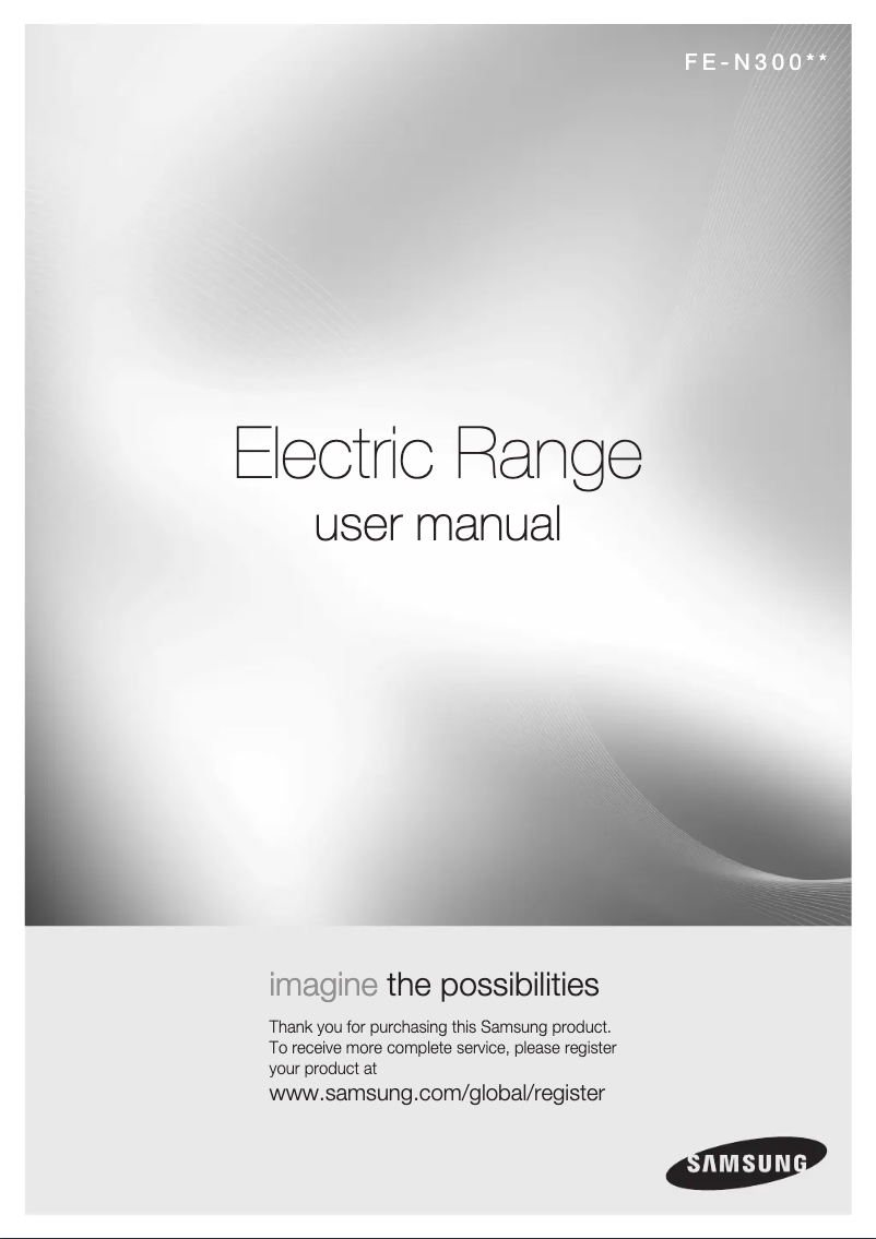 Image de la première page du manuel de l'appareil FEN300WX