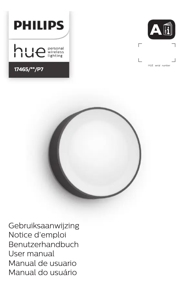 Page 1 of the manual User Manual Philips Hue Daylo