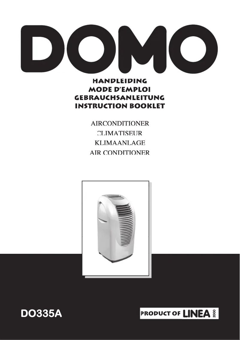 First page image of the manual for DO335A