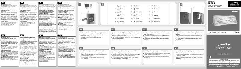 Page 1 de la notice Manuel utilisateur Speed-Link Alare SL-6465