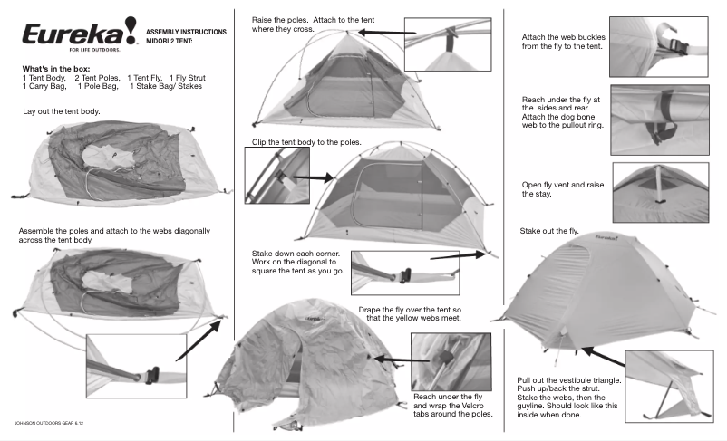 Página 1 del manual Manual de usuario Eureka Midori 2