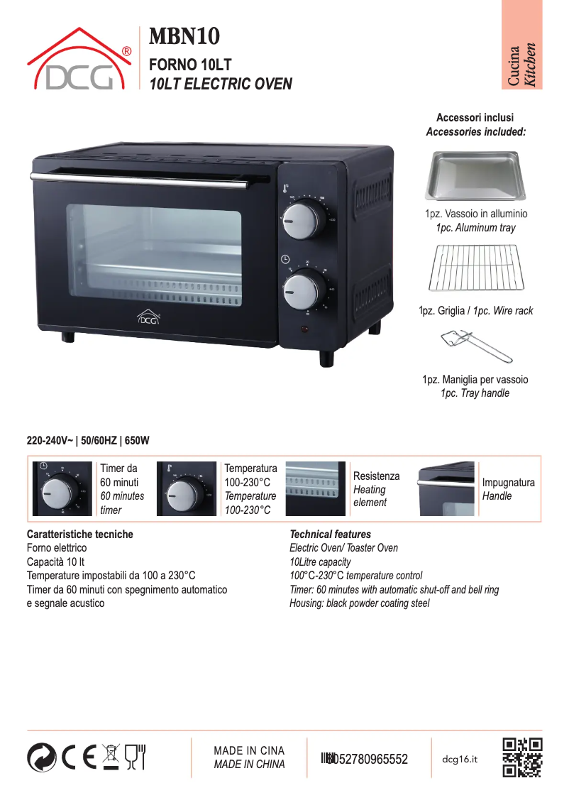 Image de la première page du manuel de l'appareil MBN10